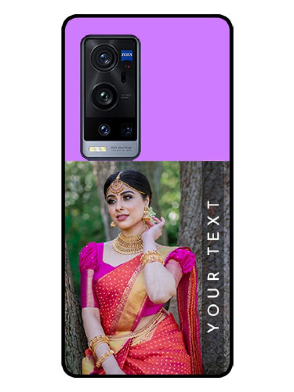 Custom Vivo X60 Pro Plus 5G Custom Glass Mobile Case - Birthday Icons Design