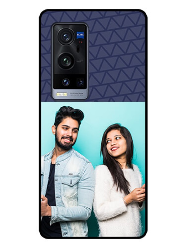 Custom Vivo X60 Pro Plus 5G Photo Printing on Glass Case - with Best Friends Design 
