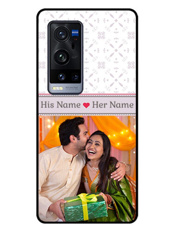 Custom Vivo X60 Pro Plus 5G Custom Glass Mobile Case - with Photo and Ethnic Design
