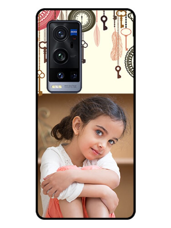 Custom Vivo X60 Pro Plus 5G Custom Glass Mobile Case - Boho Style Design