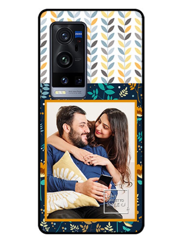 Custom Vivo X60 Pro Plus 5G Custom Glass Mobile Case - Pattern Design