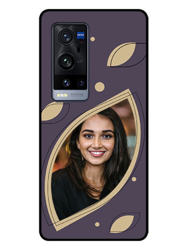 Custom Vivo X60 Pro Plus 5G Custom Glass Mobile Case - Falling Leaf Design