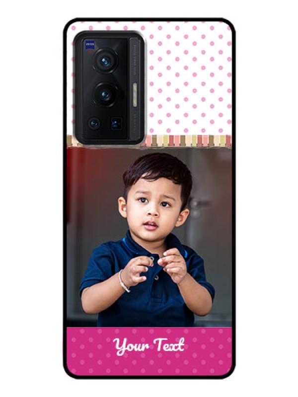 Custom Vivo X70 Pro 5G Photo Printing on Glass Case - Cute Girls Cover Design