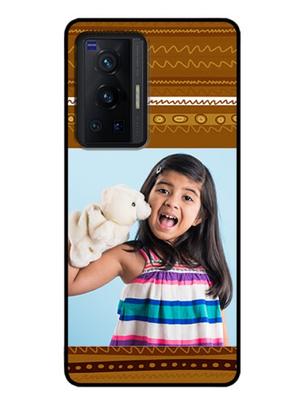 Custom Vivo X70 Pro 5G Custom Glass Phone Case - Friends Picture Upload Design