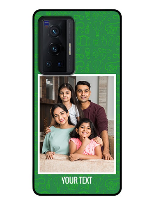 Custom Vivo X70 Pro 5G Personalized Glass Phone Case - Picture Upload Design