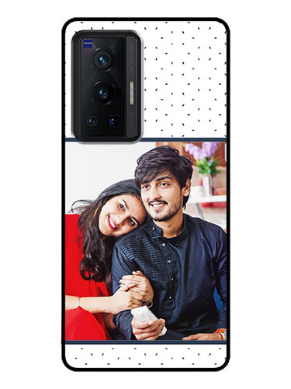 Custom Vivo X70 Pro 5G Personalized Glass Phone Case - Premium Dot Design