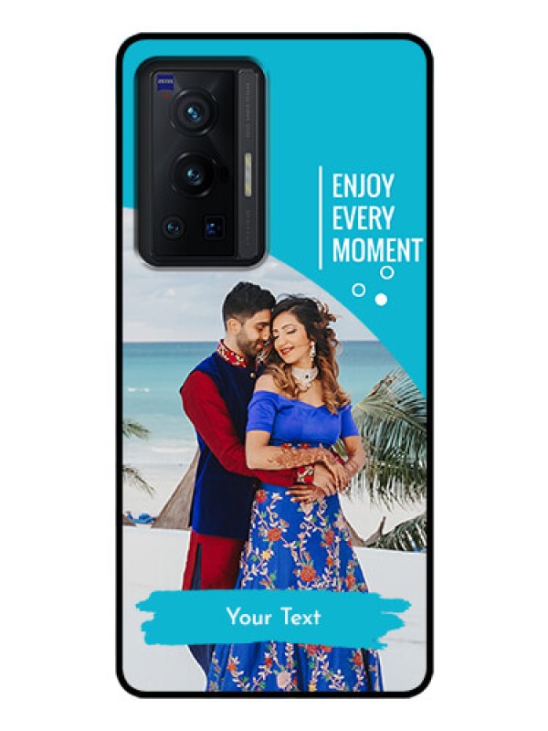 Custom Vivo X70 Pro 5G Custom Glass Mobile Case - Happy Moment Design