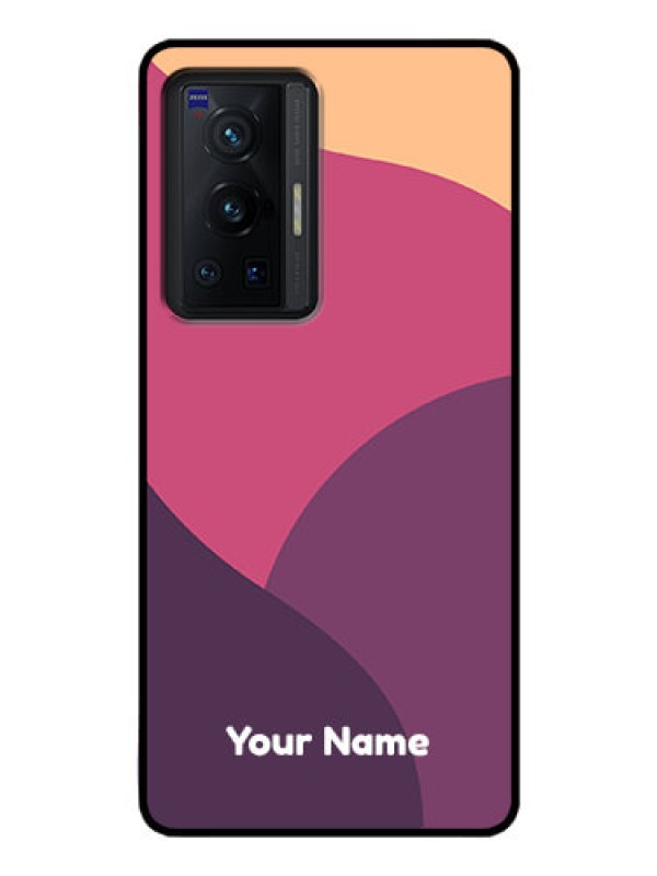 Custom Vivo X70 Pro 5G Custom Glass Phone Case - Mixed Multi-colour abstract art Design