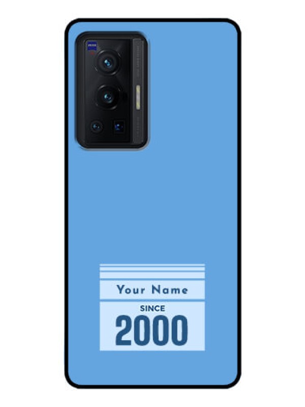 Custom Vivo X70 Pro 5G Custom Glass Mobile Case - Custom Year of birth Design