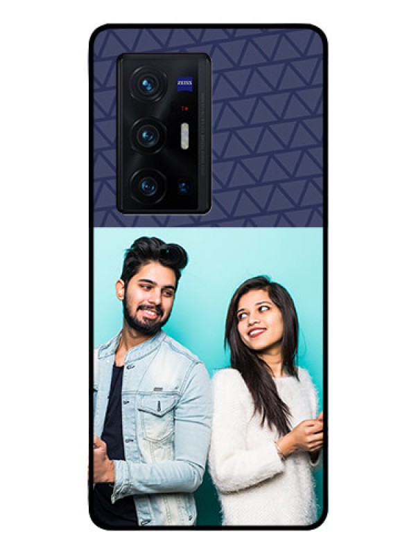 Custom Vivo X70 Pro Plus 5G Photo Printing on Glass Case - with Best Friends Design