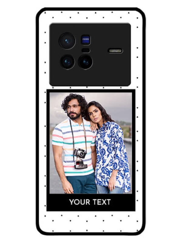 Custom Vivo X80 5G Photo Printing on Glass Case - Premium Design