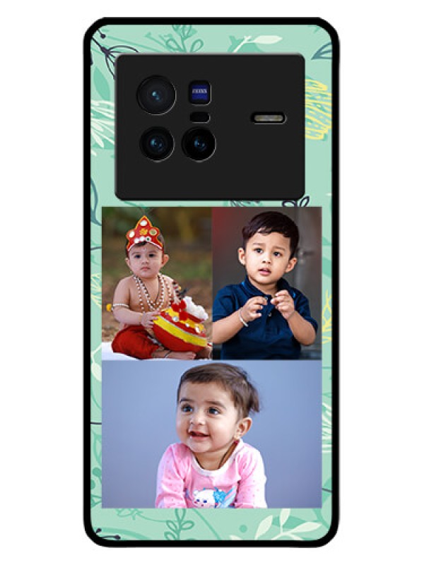 Custom Vivo X80 5G Photo Printing on Glass Case - Forever Family Design