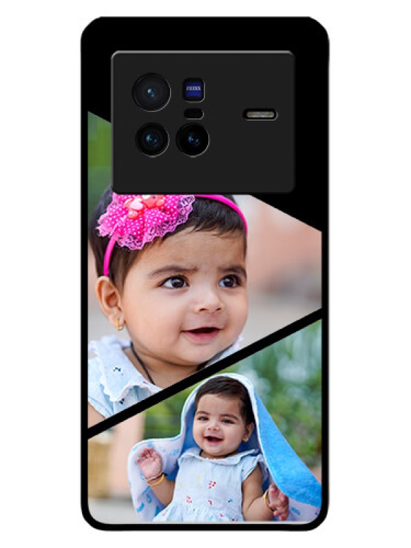 Custom Vivo X80 5G Custom Glass Phone Case - Semi Cut Design