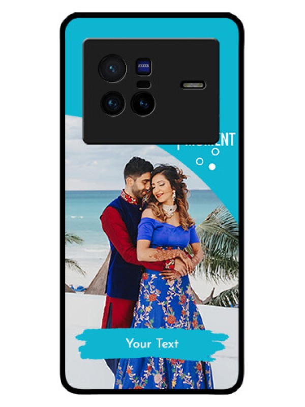 Custom Vivo X80 5G Custom Glass Mobile Case - Happy Moment Design