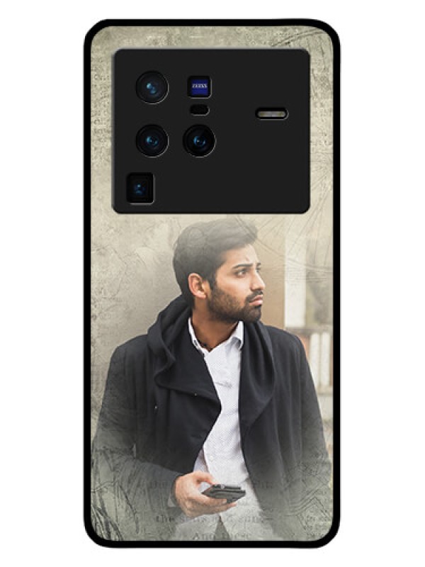 Custom Vivo X80 Pro 5G Custom Glass Phone Case - with vintage design