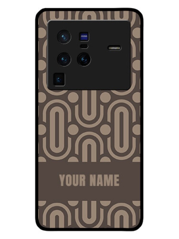 Custom Vivo X80 Pro 5G Custom Glass Phone Case - Captivating Zero Pattern Design