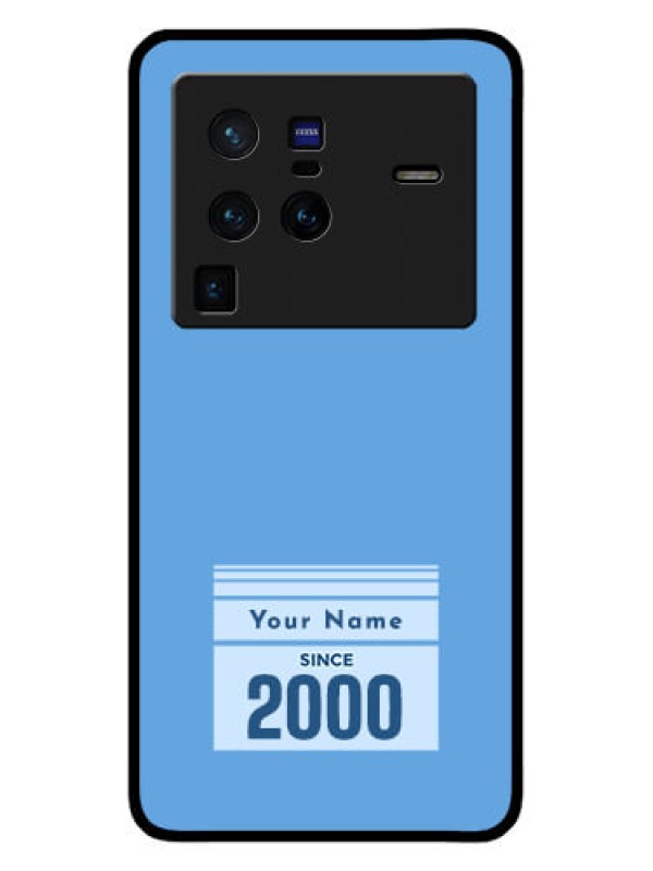 Custom Vivo X80 Pro 5G Custom Glass Mobile Case - Custom Year of birth Design