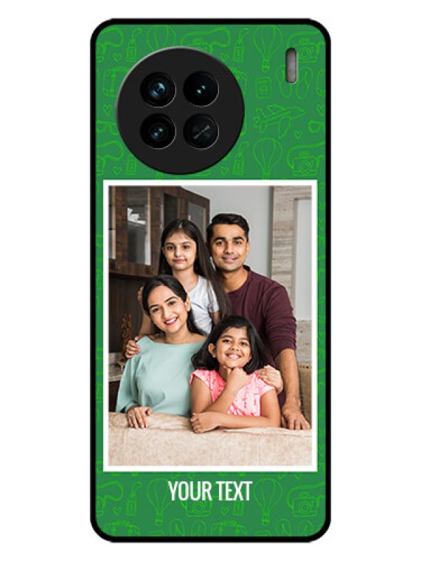 Custom Vivo X90 5G Personalized Glass Phone Case - Picture Upload Design