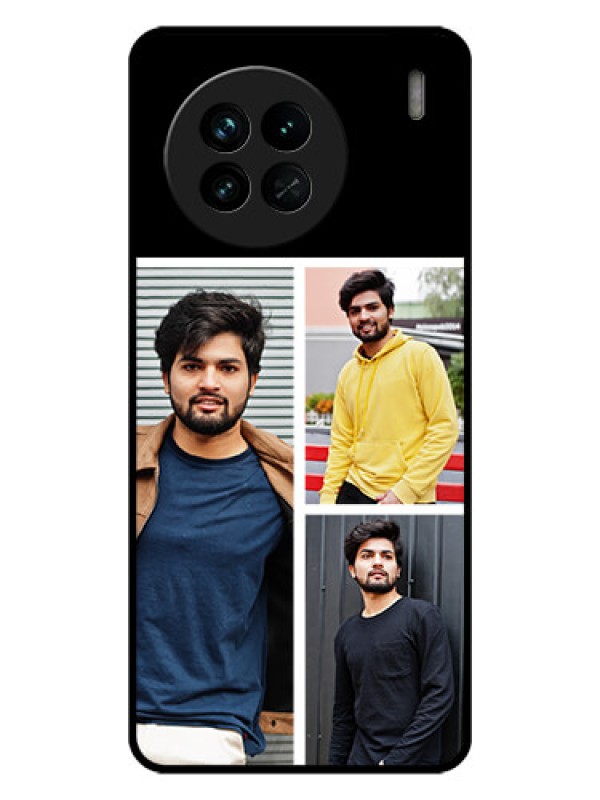 Custom Vivo X90 5G Photo Printing on Glass Case - Upload Multiple Picture Design