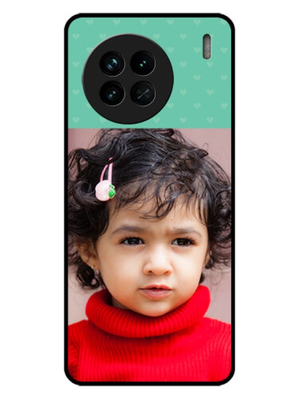 Custom Vivo X90 5G Custom Glass Phone Case - Lovers Picture Design