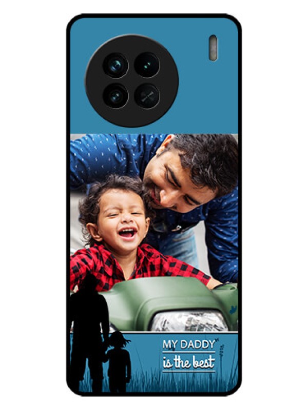 Custom Vivo X90 5G Custom Glass Mobile Case - Best dad design