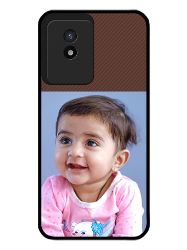 Custom Vivo Y02 Custom Glass Mobile Case - Elegant Case Design