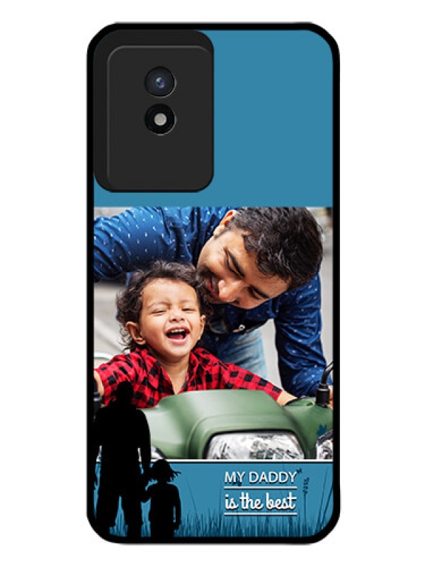 Custom Vivo Y02 Custom Glass Mobile Case - Best dad design