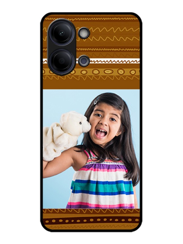 Custom Vivo Y05 4G Custom Glass Phone Case - Friends Picture Upload Design