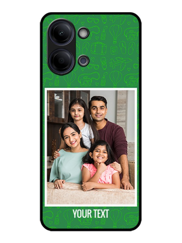 Custom Vivo Y05 4G Custom Glass Phone Case - Picture Upload Design