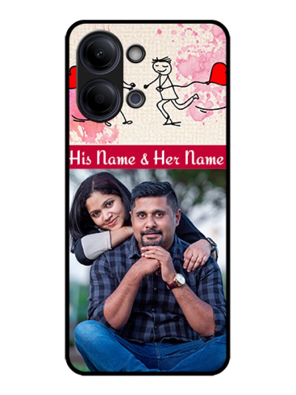 Custom Vivo Y05 4G Custom Glass Phone Case - You And Me Case Design