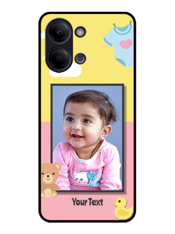 Custom Vivo Y05 4G Custom Glass Phone Case - Kids 2 Color Design