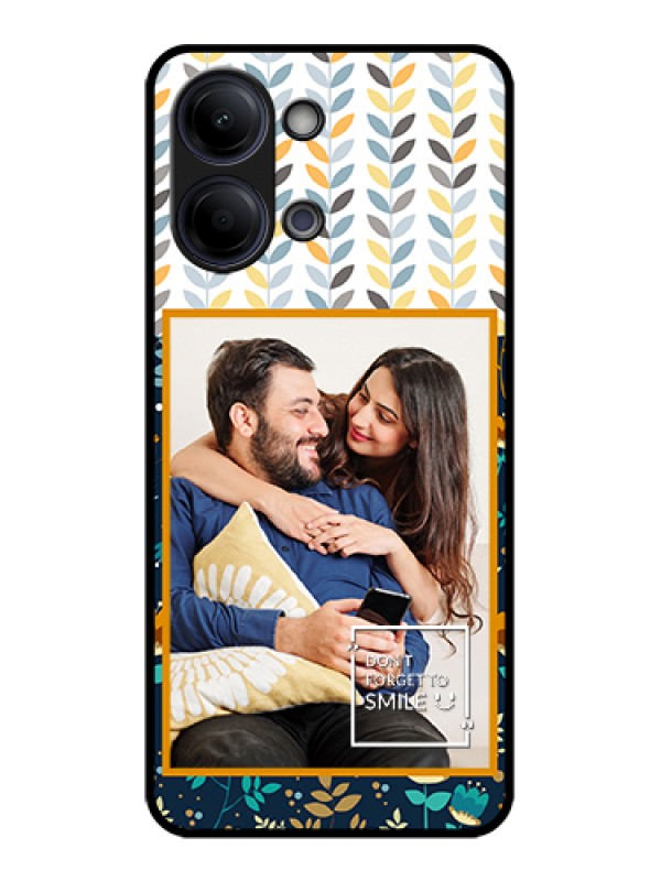 Custom Vivo Y05 4G Custom Glass Phone Case - Pattern Design
