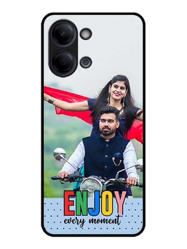 Custom Vivo Y05 4G Custom Glass Phone Case - Enjoy Every Moment Design
