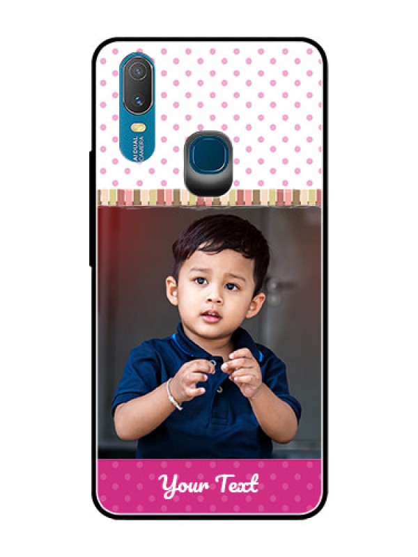 Custom Vivo Y11 (2019) Photo Printing on Glass Case  - Cute Girls Cover Design
