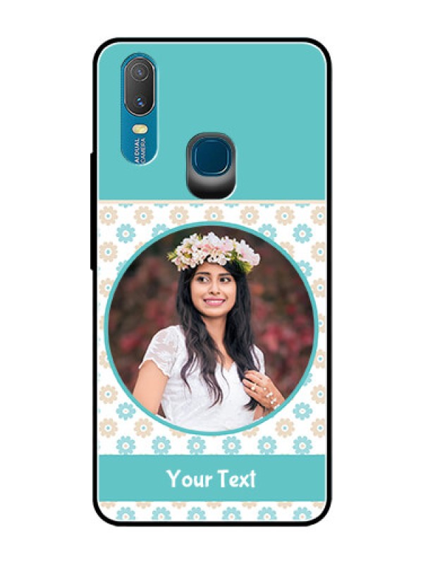 Custom Vivo Y11 (2019) Custom Glass Mobile Case  - Beautiful Flowers Design