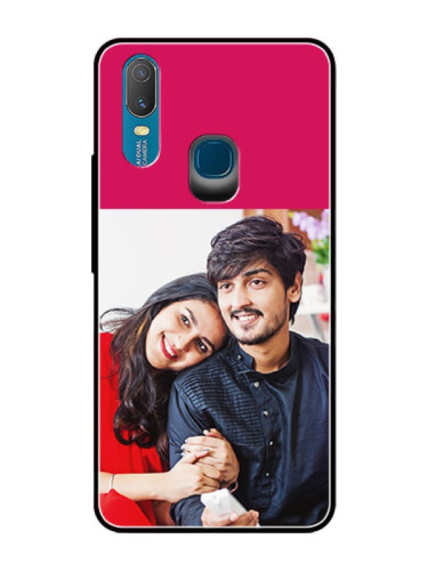 Custom Vivo Y11 (2019) Custom Glass Mobile Case  - Anniversary Cover Design