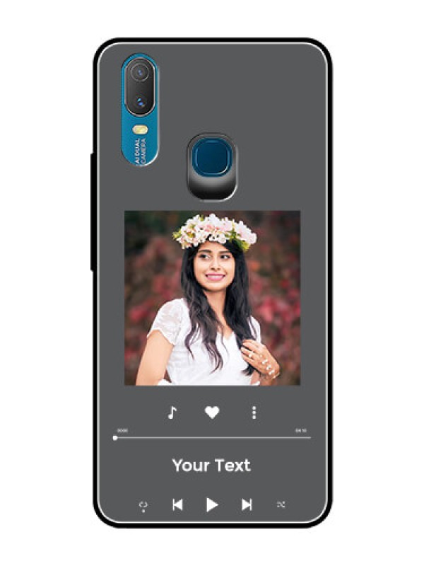 Custom Vivo Y11 (2019) Custom Glass Mobile Case - Play The Music Design
