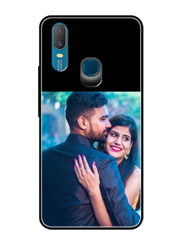 Custom Vivo Y11 (2019) Custom Glass Phone Case - Upload Full Picture With Custom Color Design
