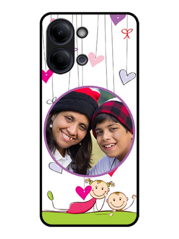 Custom Vivo Y11 5G Custom Glass Phone Case - Cute Kids Phone Case Design