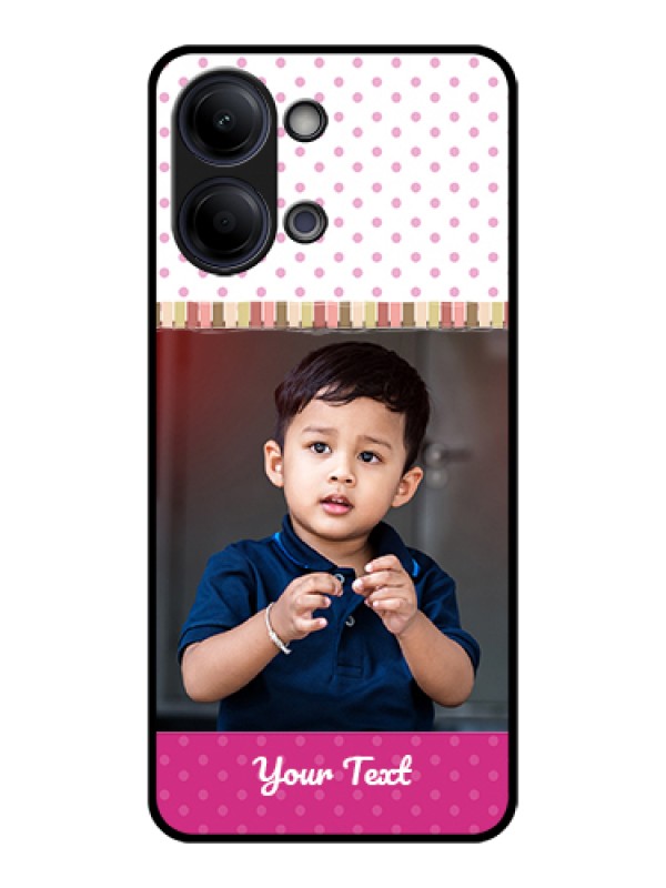 Custom Vivo Y11 5G Custom Glass Phone Case - Cute Girls Cover Design