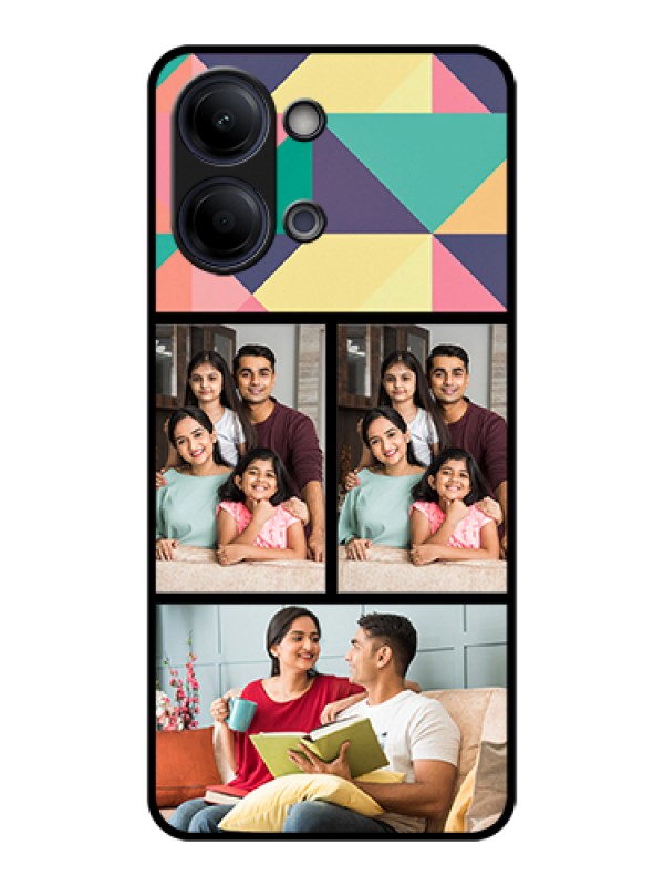 Custom Vivo Y11 5G Custom Glass Phone Case - Bulk Pic Upload Design
