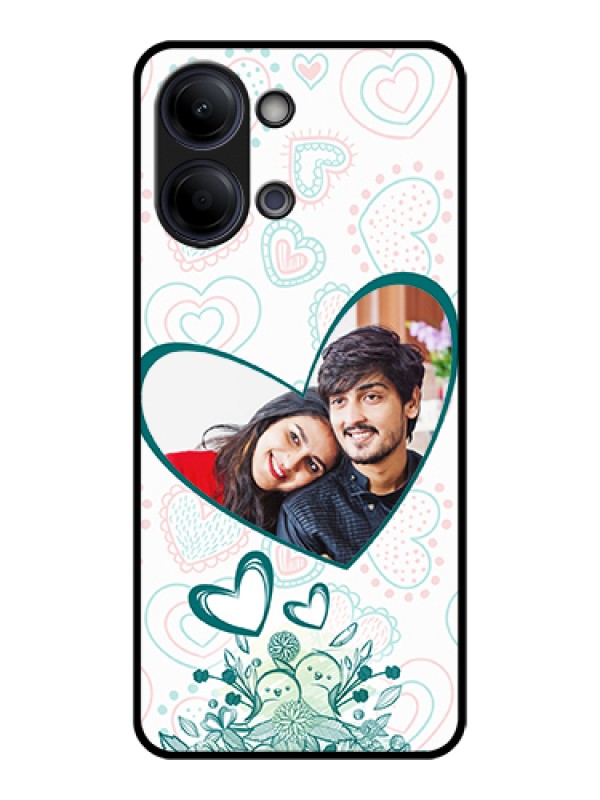 Custom Vivo Y11 5G Custom Glass Phone Case - Premium Couple Design