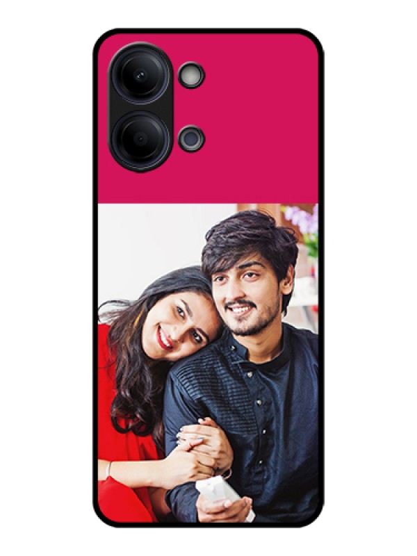 Custom Vivo Y11 5G Custom Glass Phone Case - Anniversary Cover Design