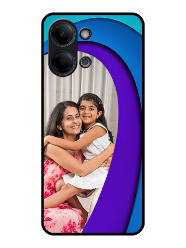 Custom Vivo Y11 5G Custom Glass Phone Case - Simple Pattern Design