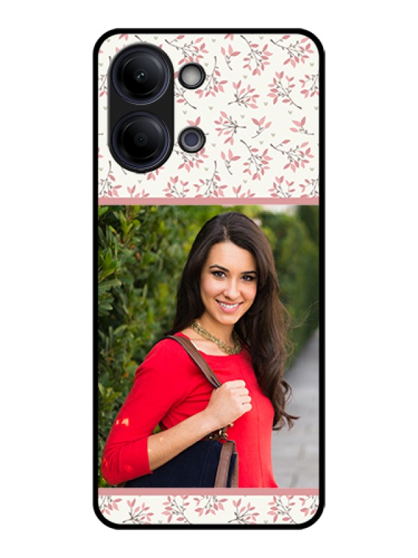 Custom Vivo Y11 5G Custom Glass Phone Case - Stunning Floral Design