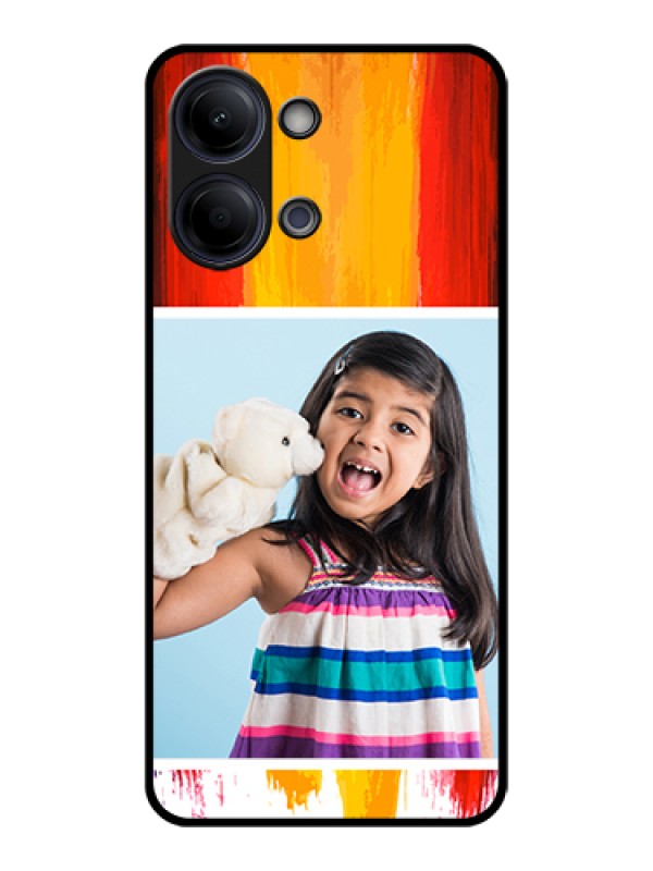 Custom Vivo Y11 5G Custom Glass Phone Case - Multi Color Design
