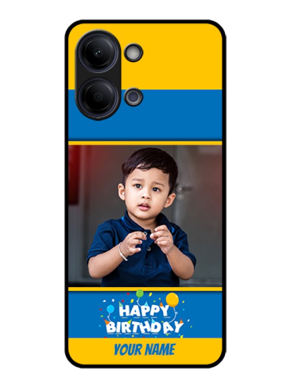 Custom Vivo Y11 5G Custom Glass Phone Case - Birthday Wishes Design