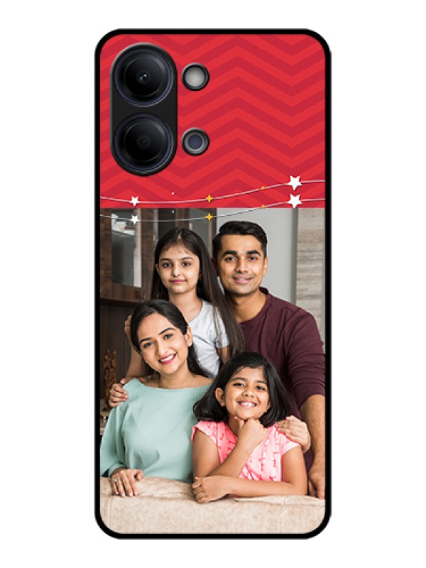Custom Vivo Y11 5G Custom Glass Phone Case - Happy Family Design