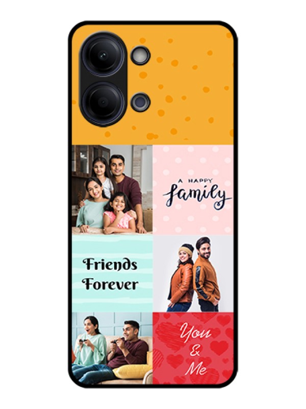 Custom Vivo Y11 5G Custom Glass Phone Case - Images With Quotes Design