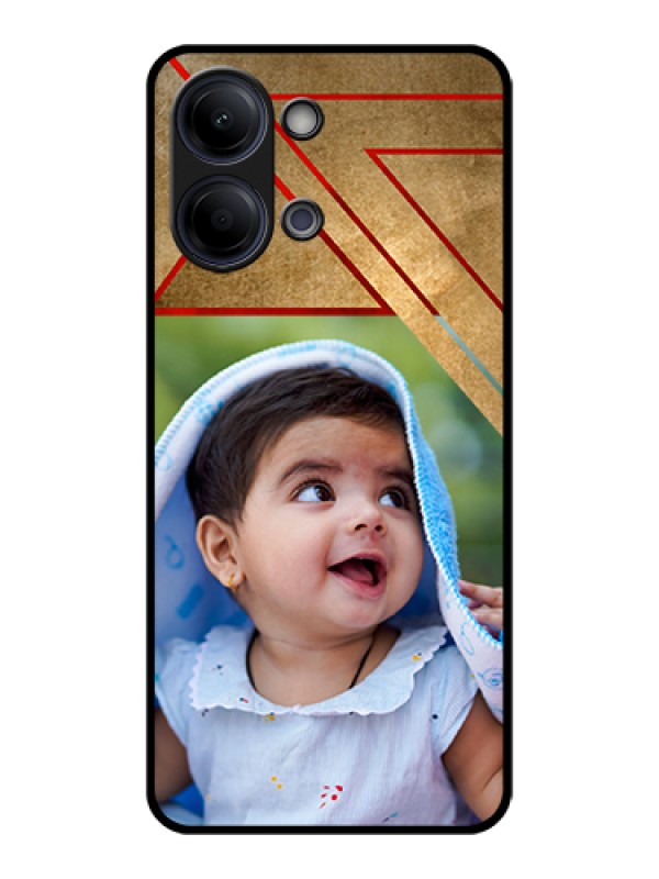 Custom Vivo Y11 5G Custom Glass Phone Case - Gradient Abstract Texture Design